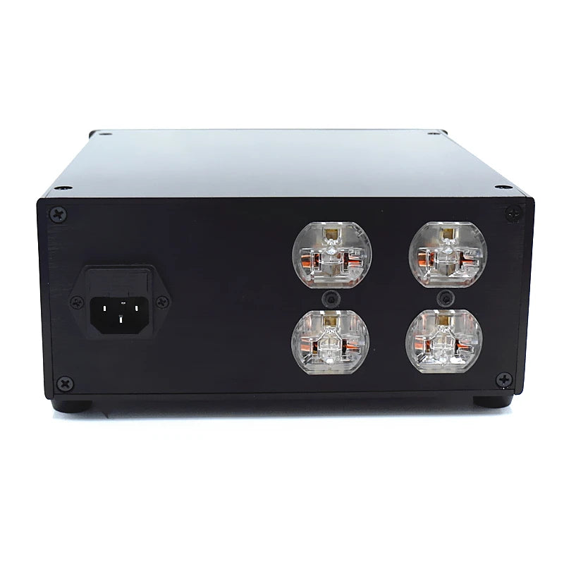 High-End hifi Audio Noise Filter,Power Filter, Power Purifier with EU Schuko socket US power socket Audio power filter purifier