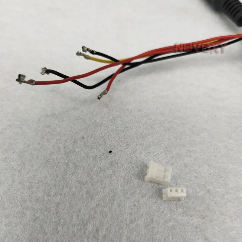 Power Video Cable  for Analog CCTV Camera | BNC Female 12V DC Connector Stripped Wire for PCB Board