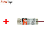 650nm 5mW Red Point / Line / Cross Laser Module Head Glass Lens Focusable Industrial Class
