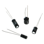 300pcs 15 Values 0.1uF-470uF Mix Electrolytic Capacitor Kit With Storage Box