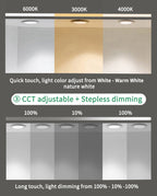 Bathroom LED Dimmer 12V Touch Sensor 60W Capacitive Touch Sensor Switch 5A Touch Dimmer for Mirror Light