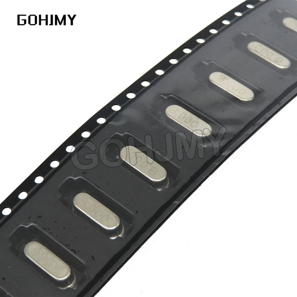 10pcs 4Mhz 6Mhz 8Mhz 12Mhz 16Mhz 20Mhz 24Mhz 25MHZ SMD Quartz Crystal Resonator Passive Oscillator HC49S 3.579545MHZ 7.32728MHZ