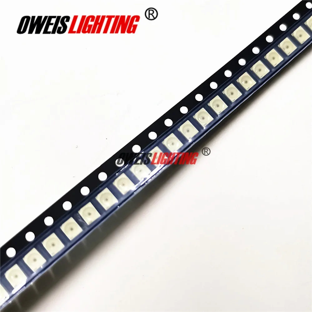 10pcs LA E67F-BACA-24-3A4B-Z 3528 AMBER SMD LED PLCC-4 Common Cathode 612-624nm 50mA 2.15v 2675mcd ( LA E67F LAE67F ) LIGHT BEAD