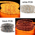 DC 12V LED Strip Orange Lighting SMD 3528 120leds/m 5050 60leds/m Flexible Tape Ribbon Lamp Led Strip Light 5m/lot