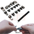 FPV Monitor Standard Mini USB Super Flache flexible FPC Lade Kabel 90 Grad Micro USB Band Kabel 10CM-50CM