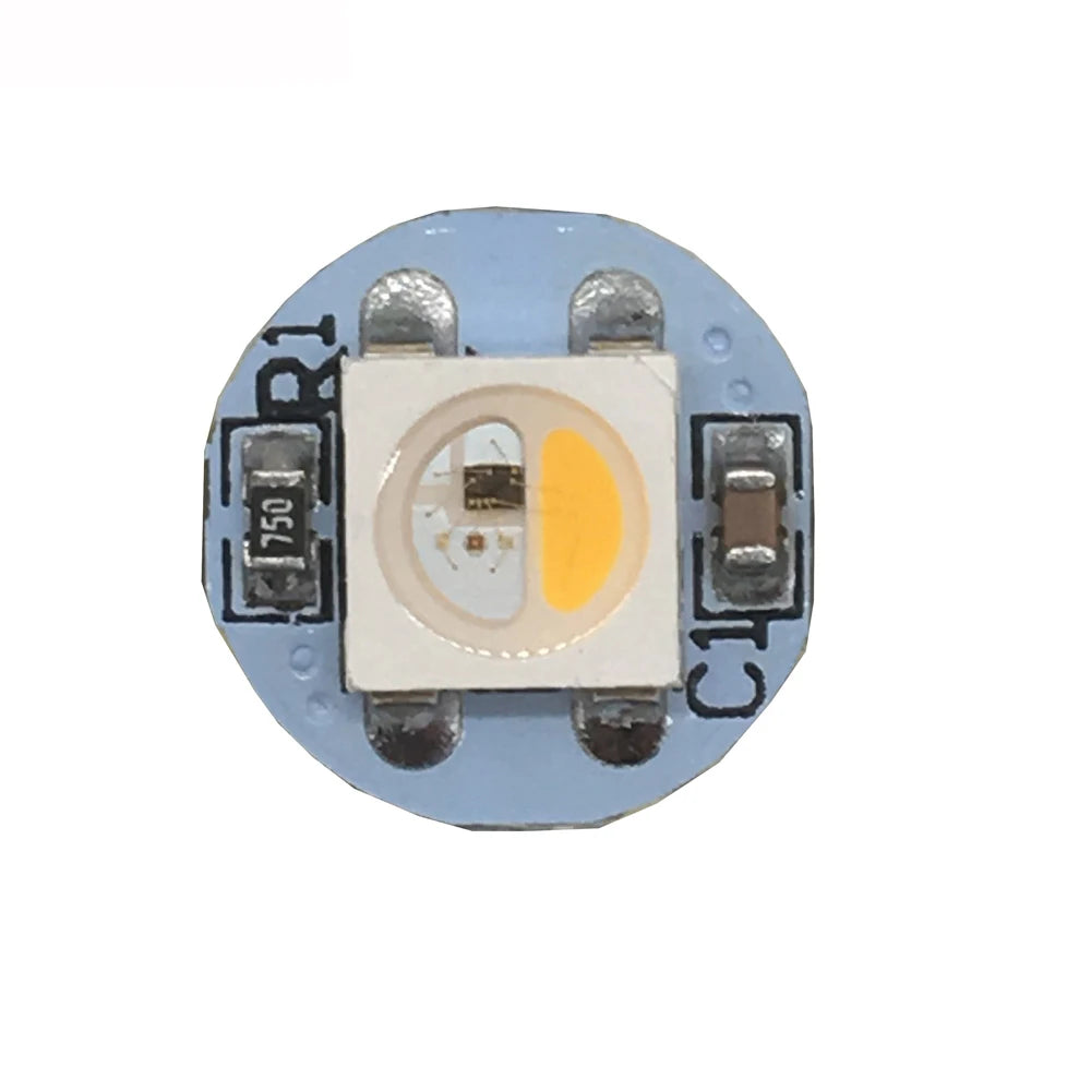 WS2812B LED Individually Addressable WS2811 IC SK6812 RGBCW,RGBWW,RFBNW Led Heatsink 5050SMD RGB/RGBW Built-In DC5V 10~100Pcs