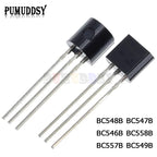 100PCS BC548B  BC546B  BC557B  BC547B  BC558B  BC549B BC548 BC546 BC557 BC547 BC558 Transistor BC549 TO-92 TO92 pumuddsy