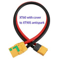 XT30 XT60 XT90 XT90S EC2 EC3 EC5 Tamiya MPX Deans JST Male to Female Extension Cable Wire 14awg 10/15cm for RC Battery Charger