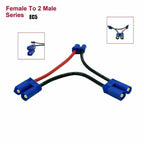 AMASS XT60 T Deans EC5 Tamiya XT90 EC3  XT150 Connector Deans Plug Silicone cable  Wiring Parallel Series for RC Lipo Battery