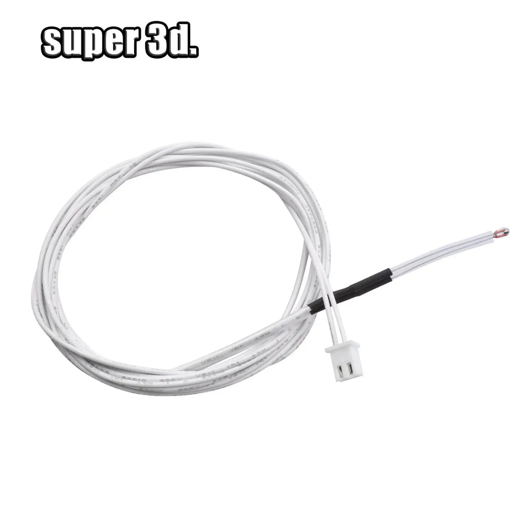 100K Ohm NTC 3D Printer Thermistor With Dupont/XH2.54 NTC3950 Thermal Sensor Heatbed Thermistors Temperature Heater Cable