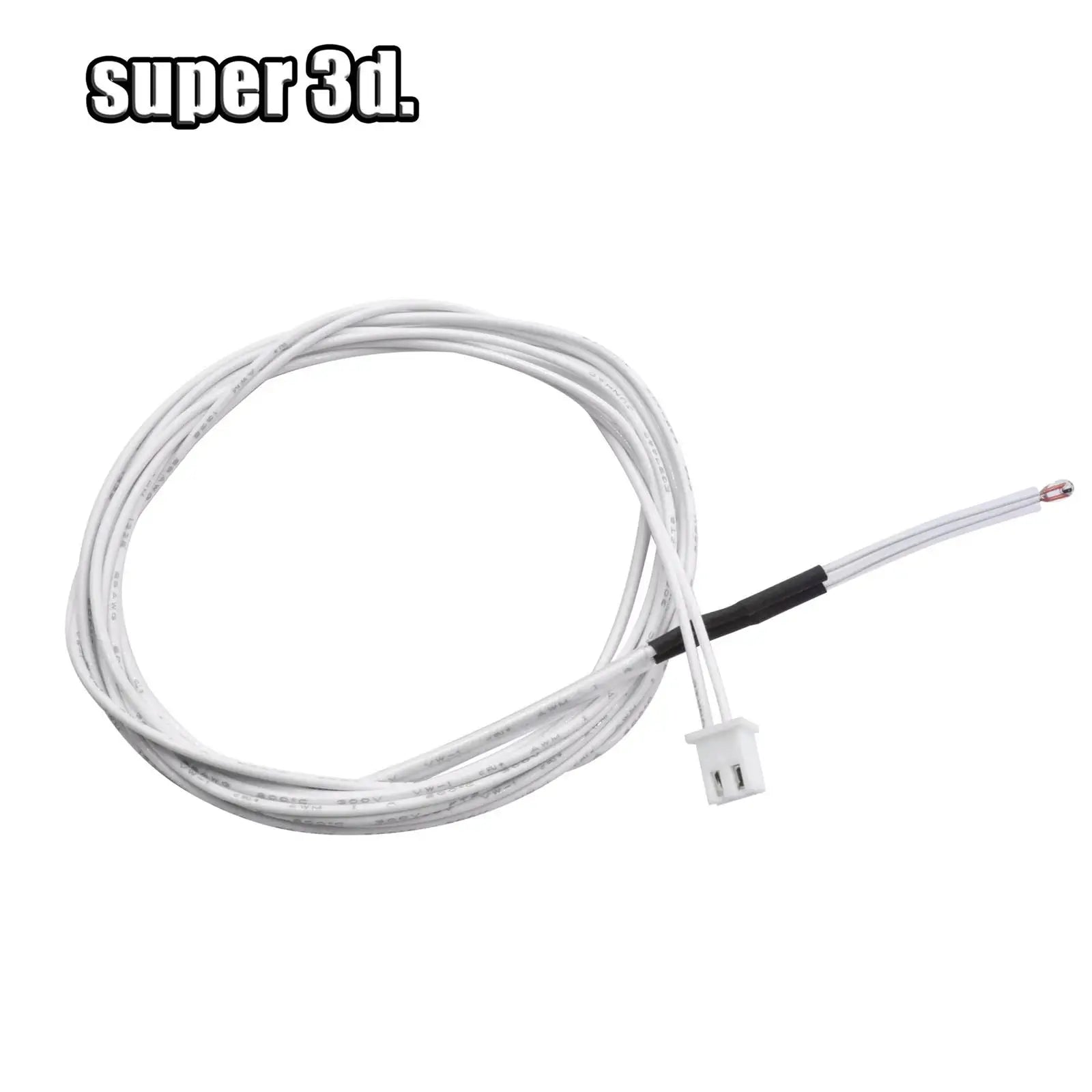 100K Ohm NTC 3D Printer Thermistor With Dupont/XH2.54 NTC3950 Thermal Sensor Heatbed Thermistors Temperature Heater Cable