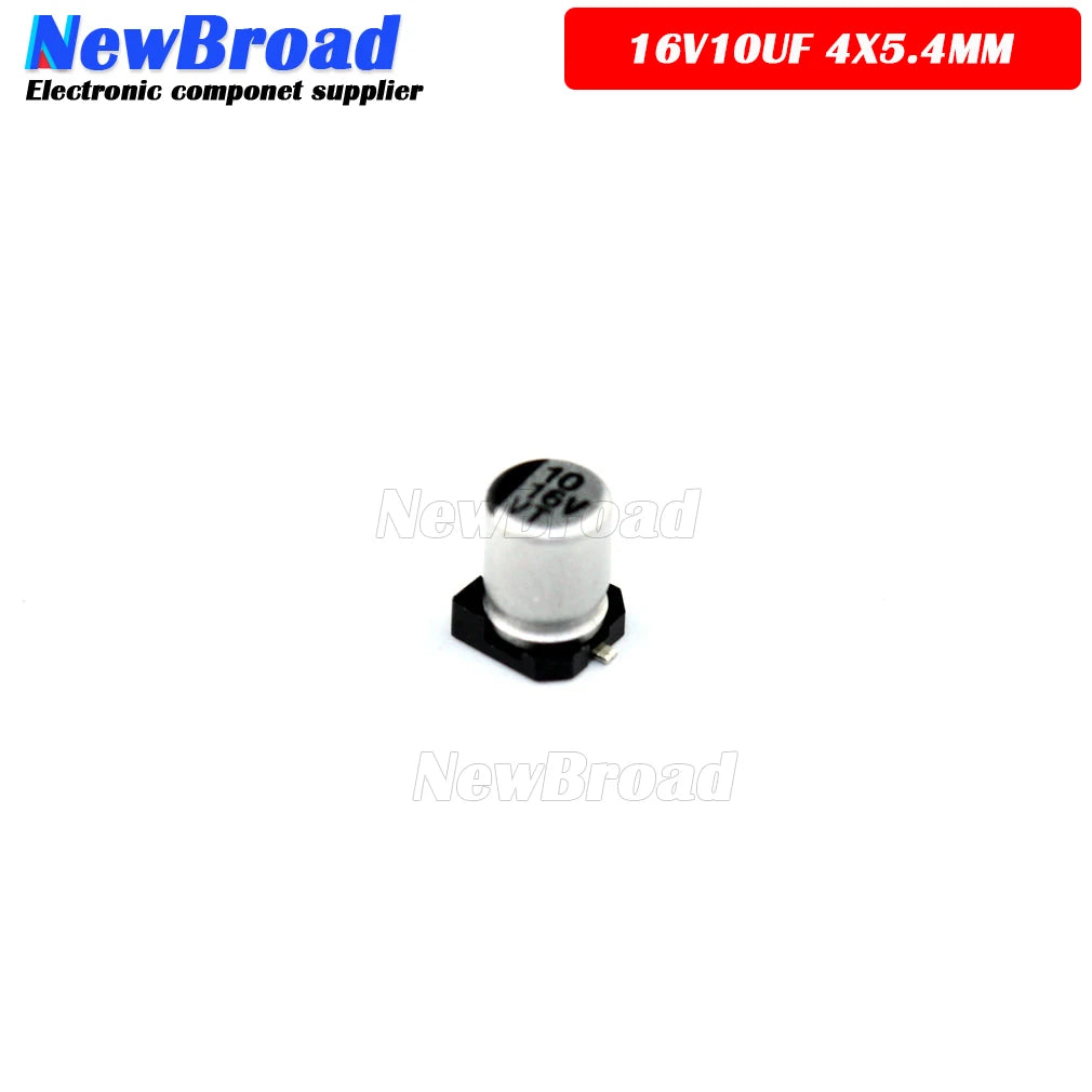 20PCS SMD Aluminum Electrolytic Capacitor 16V10UF 3*5.4MM 4*5.4MM 10UF16V 16V 10UF