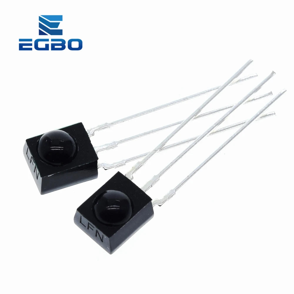 EGBO   High Quality 1Pcs/lot IR Receiver 38 kHz Remote Infrared Module TSOP4838 DIP-3