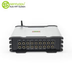Sennuopu 12 Channels Digital Sound Processors DSP 8 Channels 50 Watts RMS Power Audio Amplifier with Bluetooth Player X812