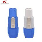 1PC Powercon Connector 3 pins 20A 250V NAC3FCA NAC3FCB Male Plug For Electric Drill LED Screen Stage Lighting Power Connecting
