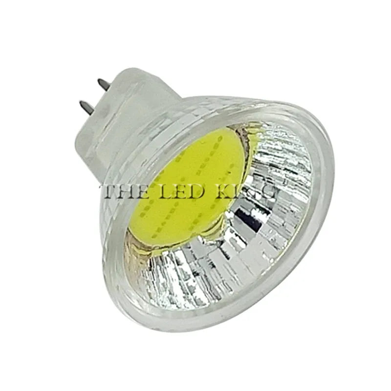 Super Bright MR11 COB 6W 9W 12W LED Bulb GU4 5730 12V, Warm White / 4000K / Cold White LED Bulb Factory Wholesale Price!