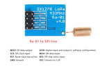 1-10Pcs Ra-01 Ra-02 Ra-01SC Ra-01SH Ra-01S Ra-01H Ra-01SCH-P Lora Spread Spectrum Wireless RF Transmit Module 433MHz 868Mhz UART