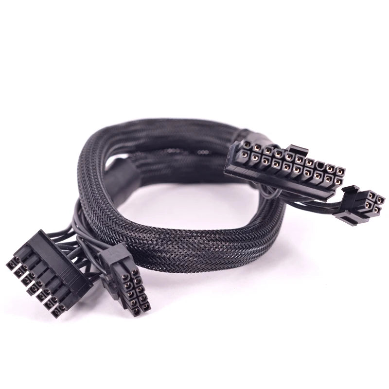 PCI-e 6Pin 1 to 3 SATA Peripheral Molex GPU 8Pin to 6+2Pin CPU 4+4P ATX 20+4Pin for CORSAIR HX1200i HX1000i HX850i HX750i PSU