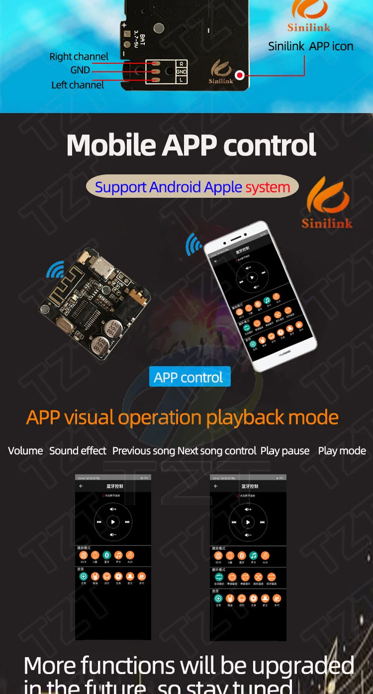 Bluetooth Audio Receiver board Bluetooth 4.1 BT5.0 Pro XY-WRBT MP3 Lossless Decoder Board Wireless Stereo Music Module With Case