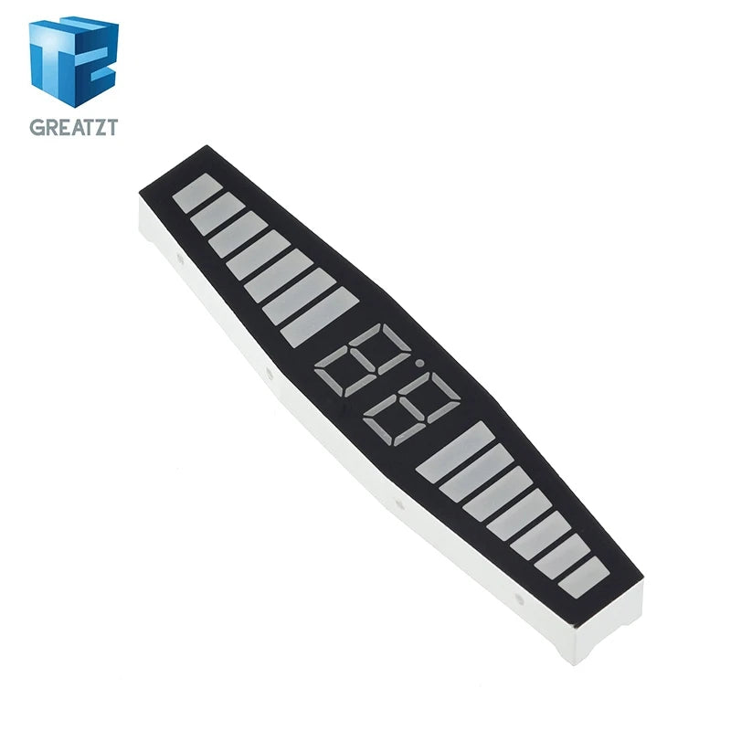 1/2PCS Reversing Radar Display 0.36 Connected Digital Tube LED Seven Segments Gongyang Green/Yellow/Red Three Colors