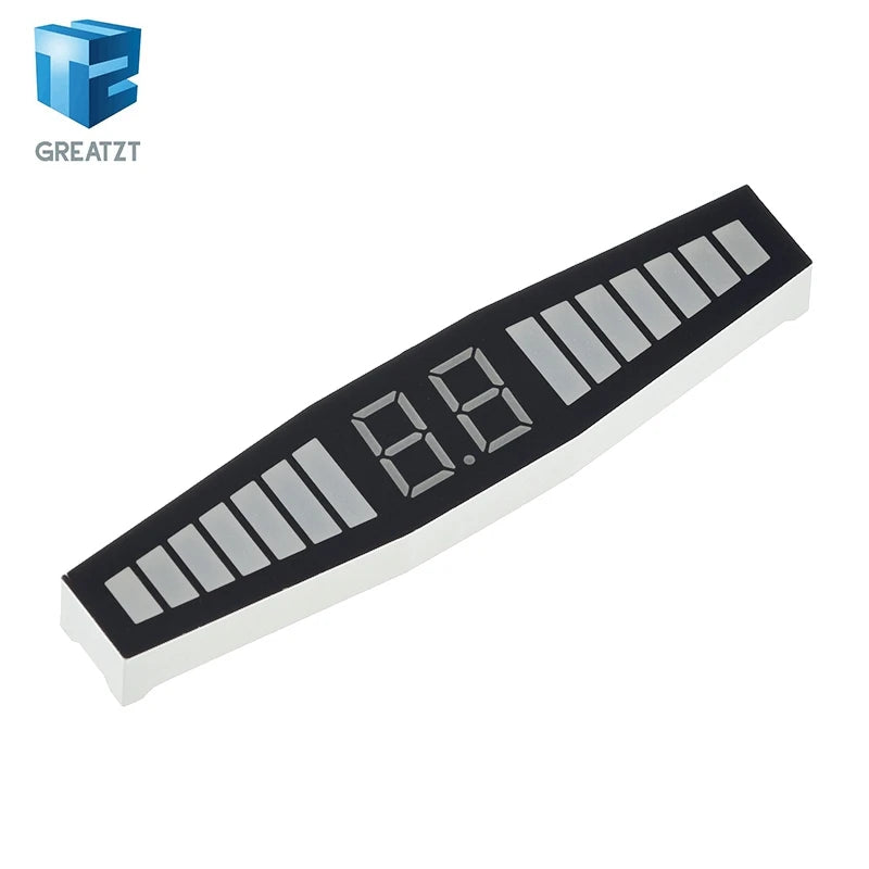 1/2PCS Reversing Radar Display 0.36 Connected Digital Tube LED Seven Segments Gongyang Green/Yellow/Red Three Colors