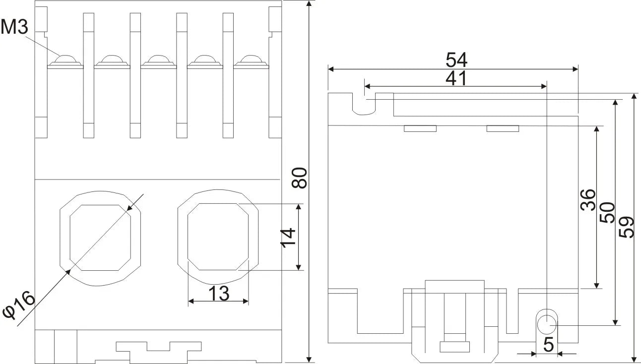 Samwha-Dsp SOPR-SS2-220 Electronic Overload Relay Motor Protector Thermal Overload Relay(Un:90~260VAC)