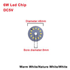 DC5V Dimmable LED Chips 5730 SMD LED Lamp 5W 6W 10W LED Light Beads White Warm White DIY Light Adjustable LED Bulb USB Dimmer