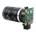 Raspberry Pi High Quality Camera 12.3MP IMX477 Sensor Camera with Telephoto/Wide Angle/HD Zoom Telephoto Lens for Pi 4B/3B+/Zero