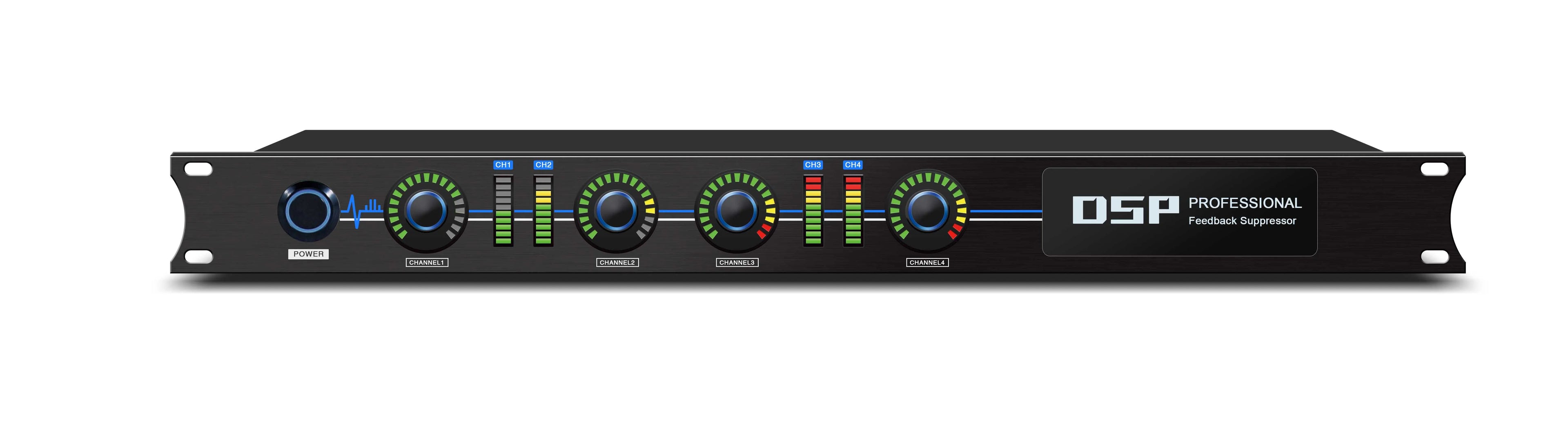 Leicozic Professional Feedback Suppressor 2In2out & 4In4out Automatic Digital Signal Processing Equipment Dsp Speaker Processor