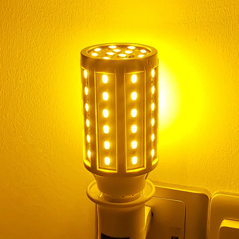 5W 10W 15W 20W E27 LED Bulb SMD5730 Corn Bulb Lamps Red Yellow Bule Pink Green Garden Lawn Landscape Decorative Light Bulbs