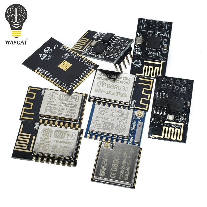 ESP8266 ESP-01 ESP-01S ESP-07 ESP-07S ESP-12 ESP-12E ESP-12F ESP-32 W600  serial WIFI wireless module wireless transceiver