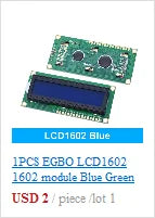 1PCS LCD2004+I2C 2004 20x4 2004A blue screen HD44780 Character LCD /w IIC/I2C Serial Interface Adapter Module For Arduino Module