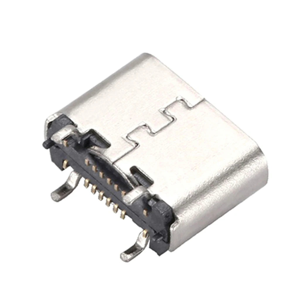 2-5pcs TYPE-C Micro USB SMT Connector Vertical Plug-in Board 16 Pin Jack Socket Female For MP3/4/5 Other Mobile Tabletels