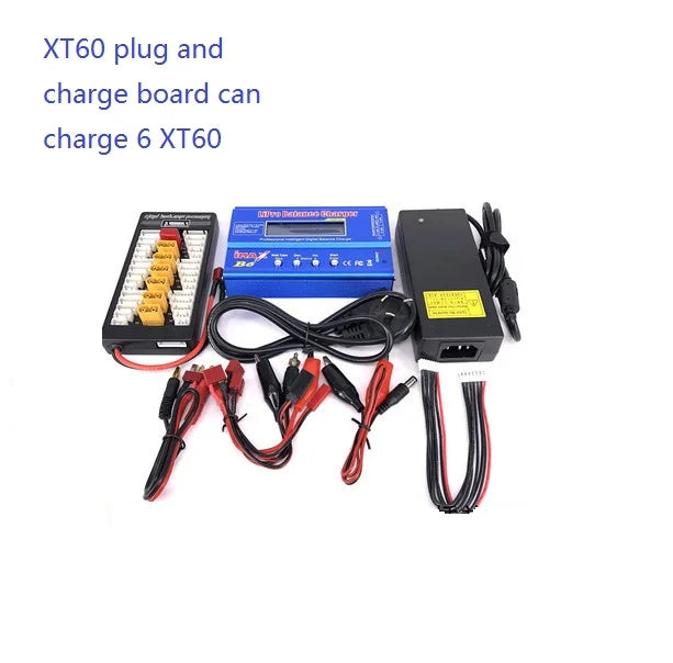 IMAX B6 80W Battery Charger Lipo NiMh Li-ion Ni-Cd Digital Lipro Balance Charger Discharger AC Power 12V 5A Adapter For Rc Car