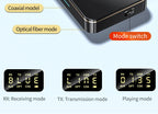Bluetooth 5.0 Receiver Transmitter FM Stereo AUX 3.5mm Jack RCA Optical Wireless Audio Adapter Remote Control For TV  Car Kit