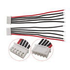 5Pcs JST XH 1s 2s 3s 4s 5s 6s 7s Battery Balancing Charge Plug Silicone Wire JST XH Female Cable 200mm 22AWG for RC Parts