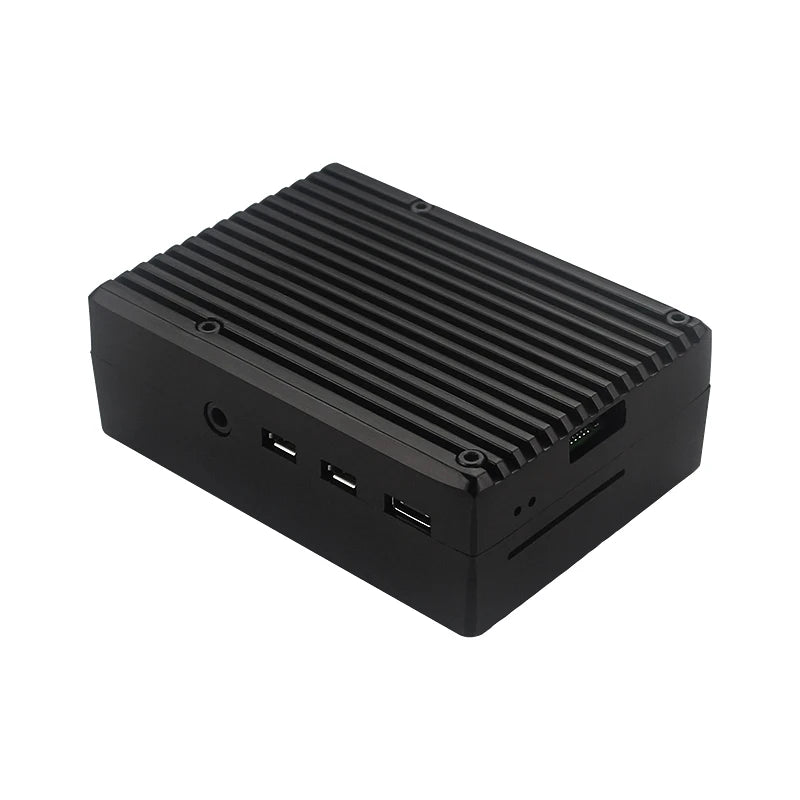 Aluminum Case for Raspberry Pi 4 Model B Armored Shell Passive Cooling Radiator Optional Dual Fan Cooler for Raspberry Pi 4