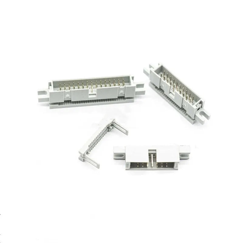 5pcs 2.54MM IDC Type Box Header Male Headers 10/14/16/18/20/30/34/40/50 PIN Connector for 1.27mm Pitch Flat Cable