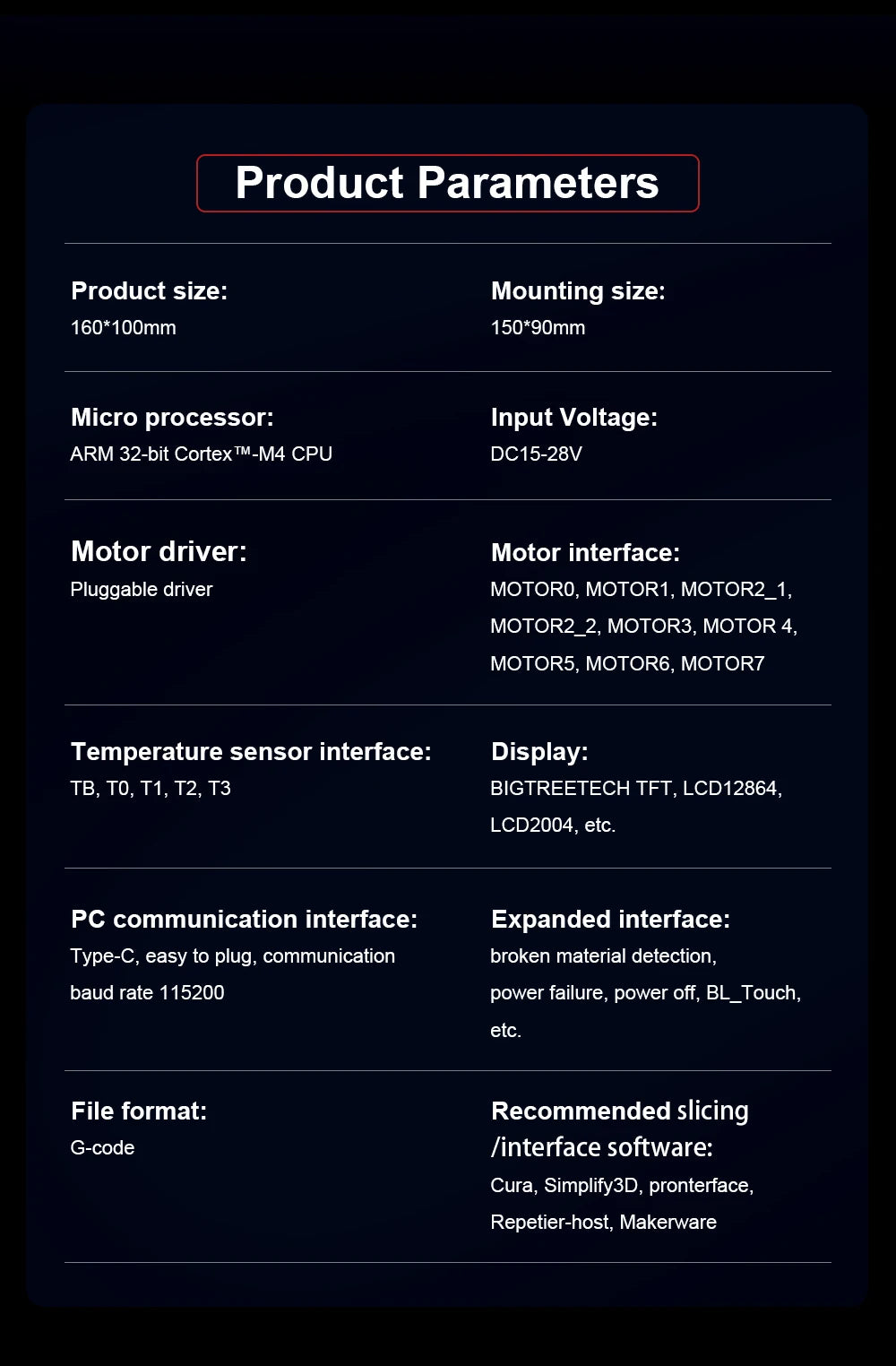 BIGTREETECH Octopus PRO V1.0/V1.1 Motherboard 32-Bit Control Board Upgrade Octopus TMC5160T TMC2208 VS Ender3 V2 For CR10