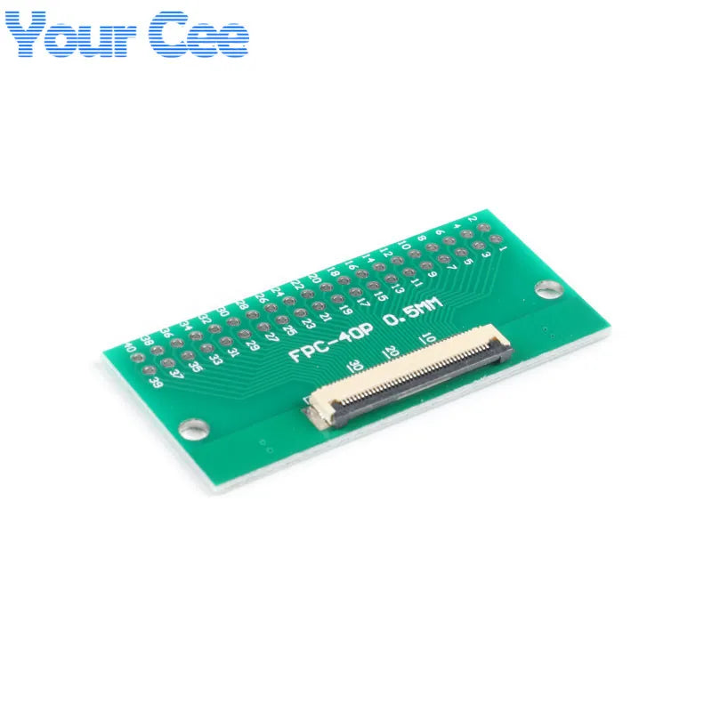 FPC/FFC Flat Cable Adapter Plate 0.5mm 6P/8P/10P/12P/20P/24P/26P/30P/34P/40P DIP Pin Board Pitch Converter Board PCB