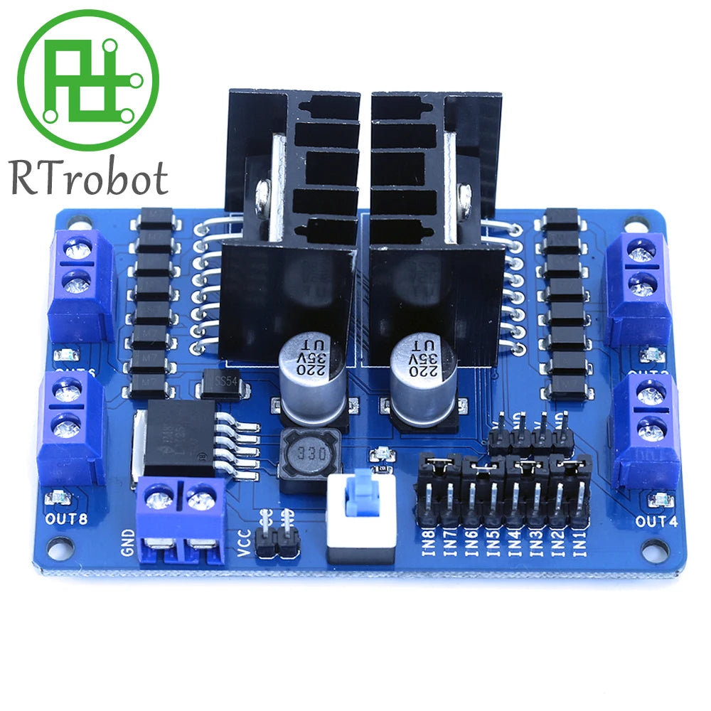 L298N Motor Driving 4WD DC Motor Driving Module L298N Stepping Motor Driving Module Intelligent car Driving Module