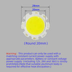 LED Source Chip Light Spotlight Downlight Lamps COB Light Bulb beads integrated surface chip board 3W5W7W10W12W15W18W20W30W50W