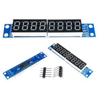 8 Digit Bit MAX7219 Digital Tube Display Module Board 7 Segment Digital LED Display 5V/3.3V Controller for Arduino 51/AVR/STM32
