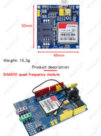 SIM900A SIM900 V4.0 Kit MINI Wireless Extension Module GSM GPRS Board Antenna Tested Worldwide Store for arduino