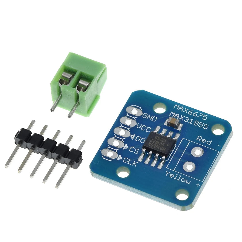 TZT 1/3PCS MAX31855 Module K Type Thermocouple temp Sensor new Temperature measurement module