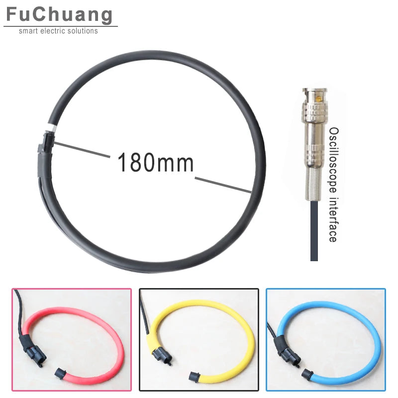 Big Coil Flexible Transformer FRC600 rogowski 1000A/100mV 50Hz air core coil for Power Quality Analyzer