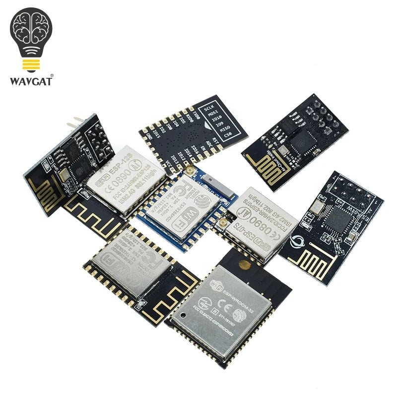 ESP8266 ESP-01 ESP-01S ESP-07 ESP-07S ESP-12 ESP-12E ESP-12F ESP-32 W600  serial WIFI wireless module wireless transceiver