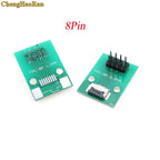 1pcs 4P-- 50P 0.5mm Pitch Connector SMT Adapter to 2.54mm 1.00 Inch Hole FPC FFC Cable Welded Board + Double Row Straight Pin