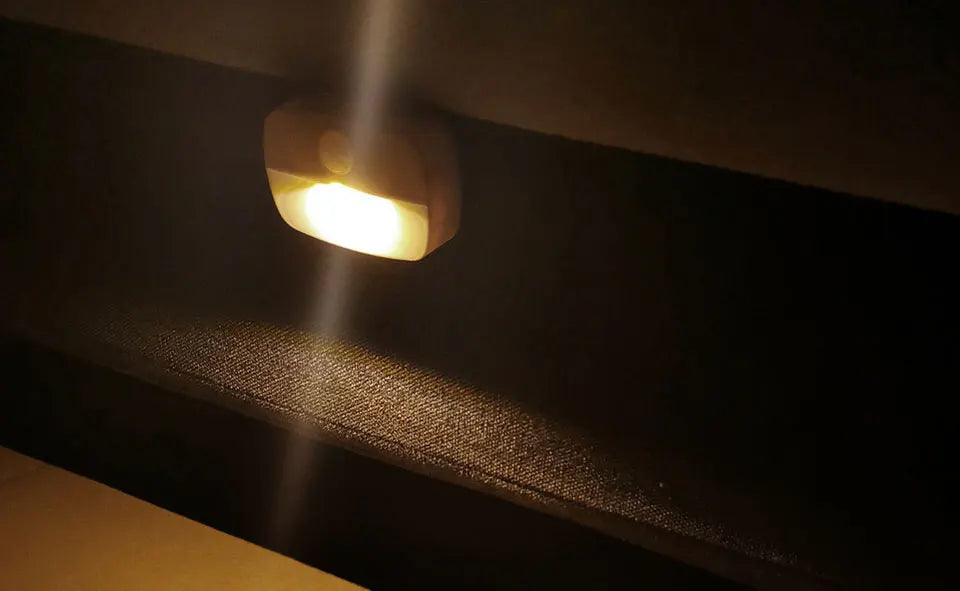 Auto ON/OFF LED Smart Night Lamp Under Cabinet Light PIR Motion Sensor Kitchen Bedroom Light for Night Cupboard Closet Stairs