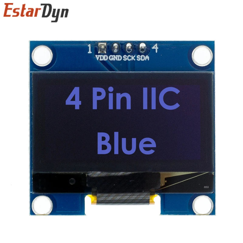 RoHS 1.3 inch OLED Module White/Blue  SPI/IIC I2C Communicate Color 128X64 1.3 inch OLED LCD LED Display Module 1.3" OLED Module